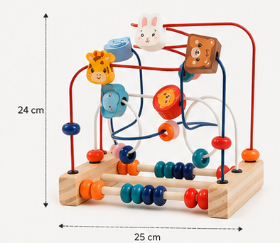 Animal Adventure Bead Maze