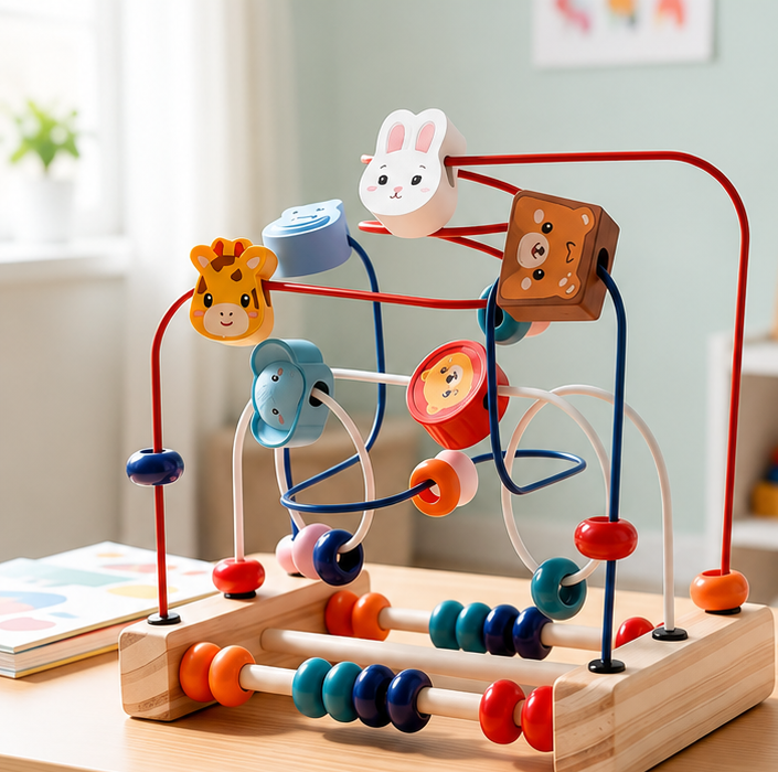 Animal Adventure Bead Maze