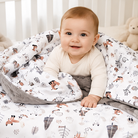Soft Plush Baby Blanket 1pc